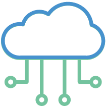 EK Square public and private cloud services icon
